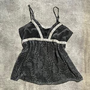 Y2k womens Babydoll Announcements Cami